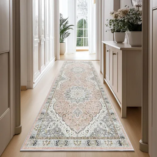 Miniatura 14 de befbee Alfombras de 6x9 pulgadas para sala de estar - Alfombras lavables a máquina resistentes a las manchas para dormitorio, alfombra de área