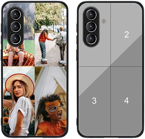 Miniatura 8 de Funda de teléfono personalizada para Samsung Galaxy S22+ / S22 Plus 5G, funda de TPU suave de vidrio templado antiarañazos personalizada con foto