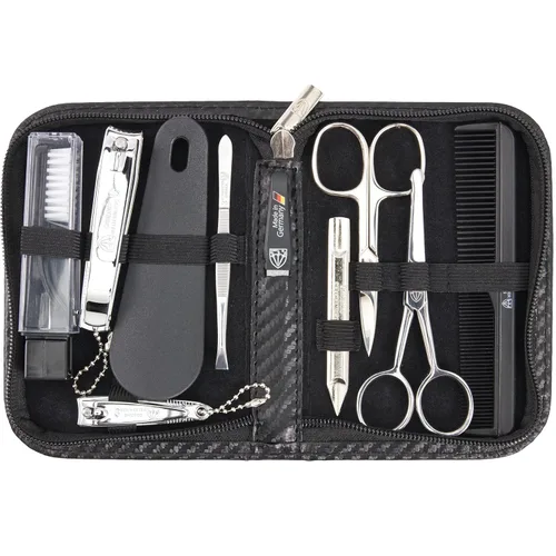 Miniatura 12 de 3 Swords Germany - Juego de 10 piezas de manicura y pedicura de calidad de marca para cuidado profesional de uñas de dedos y pies, pinzas