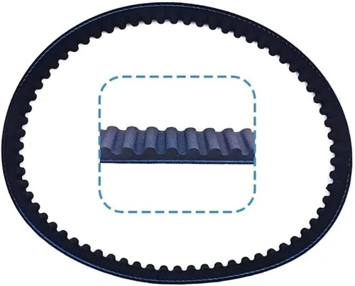 Miniatura 3 de 669x18x30 CVT Correa de transmisión adecuada para 80 60 50 GY6 147QMD 1P39QMB 139QMB Motor de Shell corto Scooter Light Motocicleta ATV Vehículo