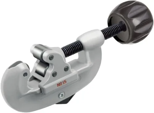 Miniatura 3 de RIDGID 32910 Modelo 10 cortador de tubería de alimentación de tornillo, cortador de tubo de 1/8 pulgadas a 1 pulgada