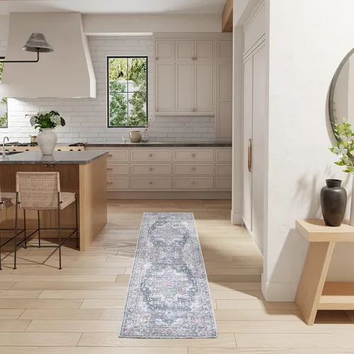 Miniatura 106 de Nourison Home New Concept - Alfombra lavable de 6 x 9 pies, fácil de limpiar, no se desprende, para dormitorio, sala de estar, comedor y cocina