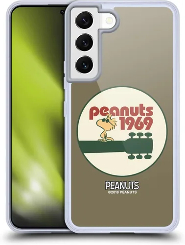 Miniatura 443 de Head Case Designs Funda de gel Woodstock 50th con licencia oficial de Peanuts Snoopy Guitar 1969 [protección de grado militar] compatible