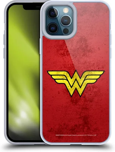 Miniatura 148 de Head Case Designs Funda de gel suave con licencia oficial de Wonder Woman DC Comics Classic Logos compatible con Apple iPhone 7 Plus/iPhone 8 Plus