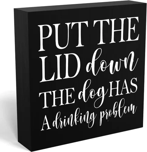 Miniatura 14 de mmiishe Letrero de madera inspirador decorativo motivacional con texto en inglés «Be Curious Not Judgmental», caja de madera para el hogar