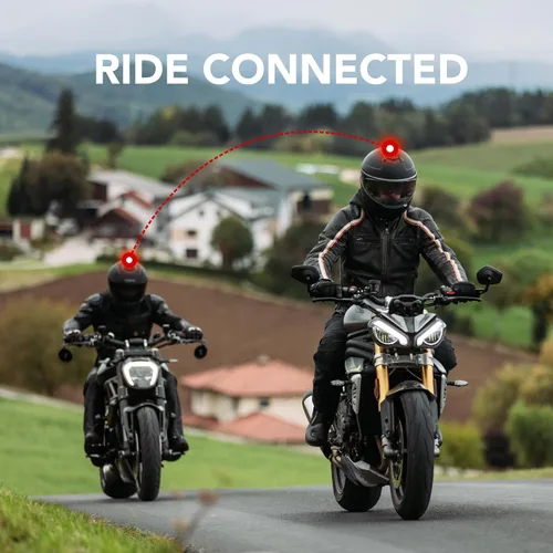 Miniatura 5 de Casco integral Sena Stryker con tecnología Smart, malla integrada y comunicaciones Bluetooth, luz trasera LED, y sonido de Harman Kardon, DOT Blanco