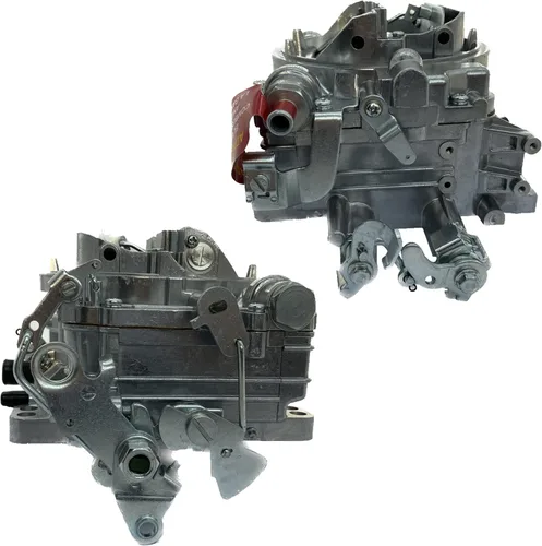 Miniatura 5 de 1905 - Repuesto de carburador de 4 barriles para AVS2 Serie 650 CFM, refuerzo anular con acabado satinado, orificio cuadrado (estrangulador manual)