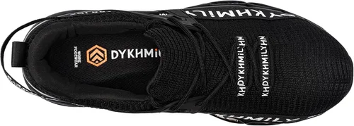Miniatura 4 de DYKHMATE Zapatos de punta de acero para hombres y mujeres, zapatillas de seguridad ligeras, tenis con punta de acero, zapatos de trabajo