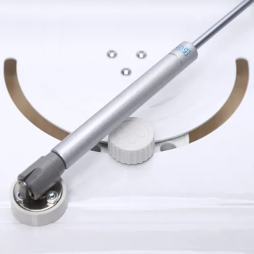 Miniatura 6 de Tabla de planchar retráctil, rotación de 180°, mesa de planchar extraíble fácil de instalar, estación de planchado plegable para lavandería