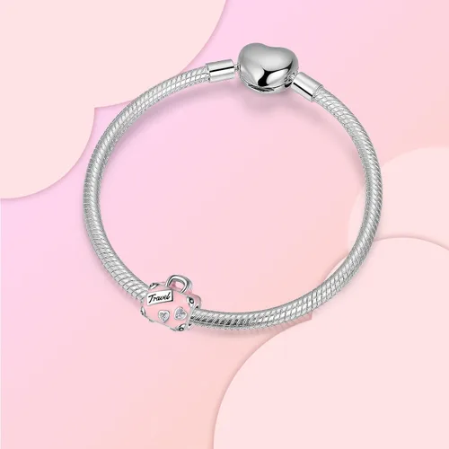 Miniatura 279 de Dije de girasol con diseño de estrella y luna y elefante para pulsera, collar de plata de ley 925, dijes de corazón de amor para mujer, regalo