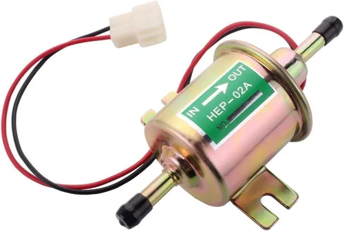 Miniatura 2 de Bomba de combustible eléctrica 12V, bomba de transferencia universal de baja presión para gas y diésel, bomba de combustible 2.5-4psi HEP-02A
