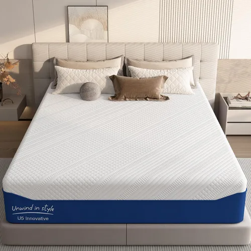 Miniatura 11 de Colchón Twin de 6 pulgadas para niños, litera o cama alta, colchón de espuma viscoelástica para alivio de presión, colchón con infusión de gel