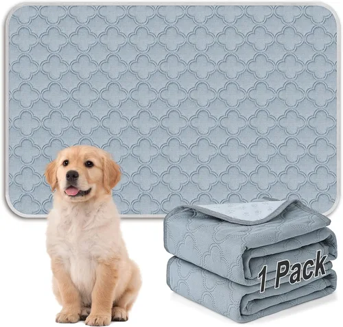 Miniatura 25 de FunFurry Forro lavable para jaula de conejillo de indias, paquete de 4 almohadillas reutilizables y lavables, ropa de cama impermeable