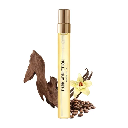 PUREU Perfumes con feromonas para mujeres y hombres Ámbar Vainilla Perfume de feromonas de larga duración Perfumes de aceite de colonia para hombres