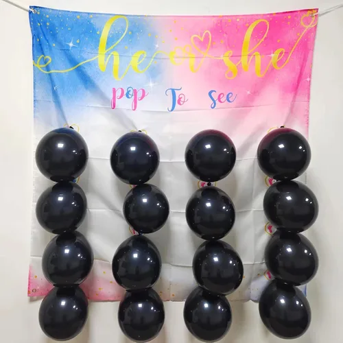 Miniatura 7 de Juego de dardos de revelación de género para bebé, globo de revelación para niña o niño, polvo rosa y azul para fiesta de él o ella, kit
