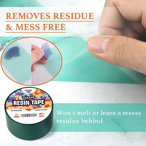 Miniatura 3 de Cinta de resina para moldeo de resina epoxi, cinta adhesiva térmica de silicona, resistencia a la oxidación y altas temperaturas, fácil despegado