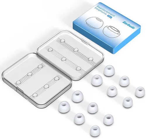 Miniatura 2 de [6 pares] Reemplazo de auriculares Airpod Pro Tips para Apple Airpods Pro y Airpods Pro 2 2ª generación – pequeño, mediano y grande (blanco)