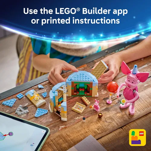 Miniatura 6 de LEGO Disney La Diversión Del Cumpleaños De Piglet - Juguete De Construcción Winnie The Pooh Para Niñas Y Niños, Edades 9+ - Regalo Para Cumpleaños