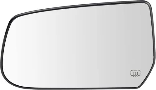 Miniatura 45 de TRQ Cristal de espejo izquierdo compatible con Chevrolet Silverado 1500 GMC Sierra 1500 2019-2021