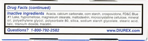 Miniatura 5 de Diurex Pastillas de agua + alivio del dolor, alivia la hinchazón del agua, los calambres y la fatiga, 42