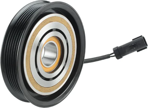 Miniatura 8 de AUTOKAY Kit de ensamblaje de embrague del compresor de CA compatible con Dodge Dakota 6 CYL 3.7L 8 CYL 4.7L 2004-2007 10S17C 55056435AB