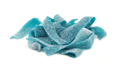 Miniatura 3 de Smarty Stop Tiras de caramelo de goma agria (frambuesa azul, 1 libra)