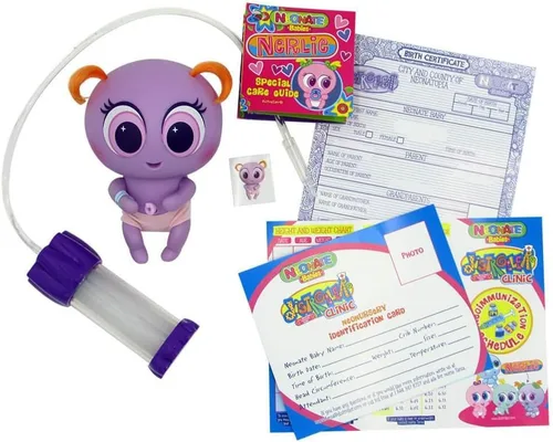 Miniatura 2 de Nerlie – bebé recién nacida N’Antsy (purpura) Distroller