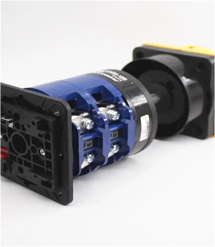 Miniatura 3 de LW26-125GS Power Distribution Cabinet Door Cut-Off Interlock Base Rail Mounted Universal Cam Switch 125A 690V