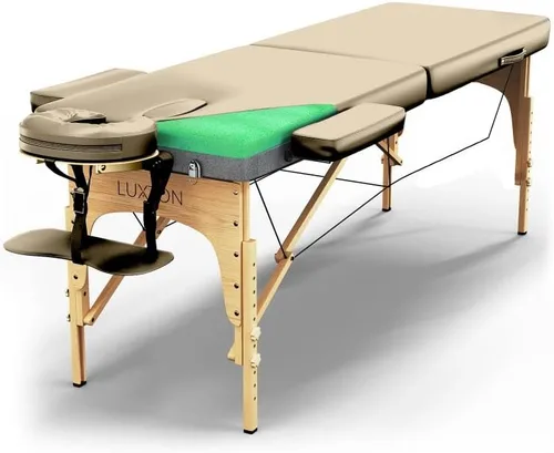 Miniatura 10 de Mesa de masaje de espuma de alta calidad, portátil, plegable, altura ajustable, 72 pulgadas de largo y 27 pulgadas de ancho, mesa de tatuaje