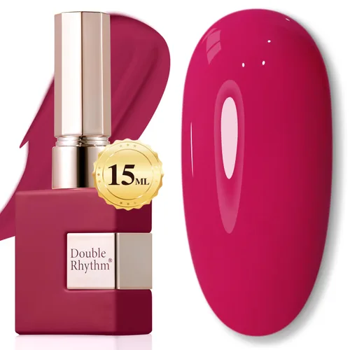 Miniatura 99 de Double Rhythm 15ml de esmalte de uñas en gel, color puro, mismo color, misma botella, esmalte de uñas de remoción para arte de manicura en salón