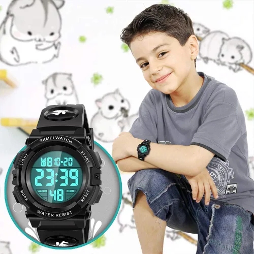 Miniatura 6 de Reloj impermeable multifuncional LED para niños - Regalos para niños