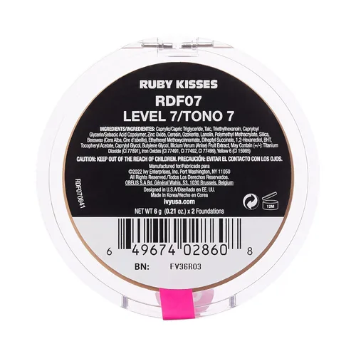 Miniatura 8 de Ruby Kisses 3D Face Creator Base y Corrector en Crema, 12 Horas de Larga Duración, Cobertura Media a Completa, No Graso, Ideal para Maquillaje y 1-7
