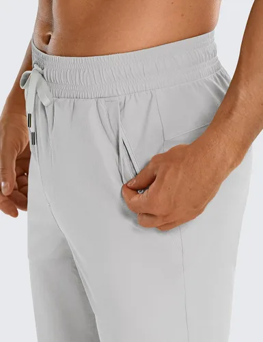 Miniatura 3 de CRZ YOGA Pantalones deportivos de golf ligeros para hombre, pantalones casuales de entrenamiento con bolsillos