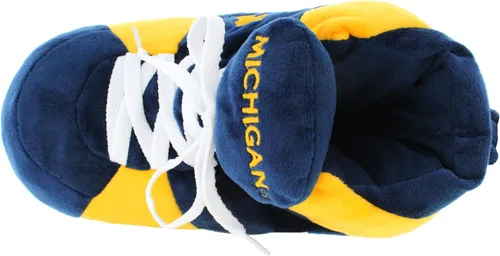 Miniatura 6 de Comfy Feet Everything Comfy CFNCAA01 - Pantuflas de deporte originales de Michigan Wolverines, talla XL, talla 10.5-12.5 de mujer 9.5-11.5