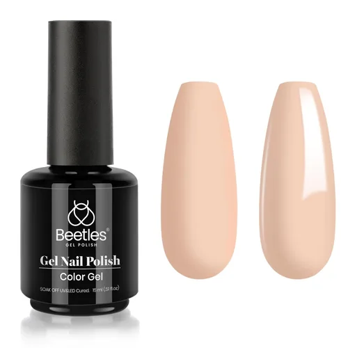 Miniatura 55 de Beetles - Esmalte de uñas de gel verde luminoso que brilla en la oscuridad, esmalte de uñas de gel que se absorbe con lámpara LED UV, arte de uñas