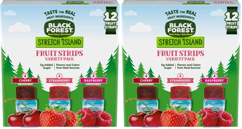 Miniatura 13 de Black Forest Stretch Island - Tiras de frutas, sabor a uva, tiras de 0.5 onzas (paquete de 30)