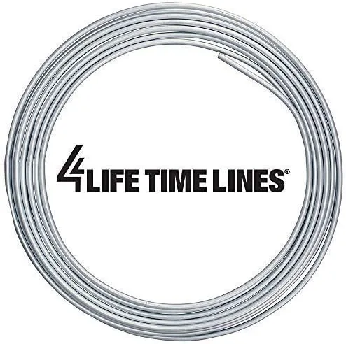 Miniatura 2 de 4LIFETIMELINES 1/4 (6.35 mm) x 25 pies 316L Bobina de Tubo de Línea de Freno de Acero Inoxidable de Grado Marino