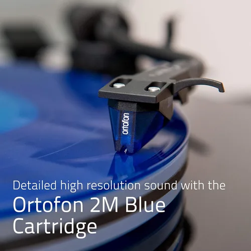 Miniatura 5 de Fluance RT85 Reference High Fidelity Vinyl Turntable (White), PA10 Phono Preamp and Ai81 Powered Floorstanding Speakers (Bamboo), Ortofon 2M Blue