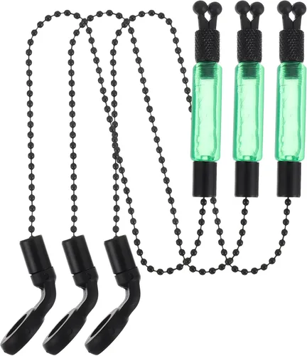 Miniatura 7 de 3 unids Pesca Alarma Accesorios de Pesca Carpa Bite Indicador Percha Rack
