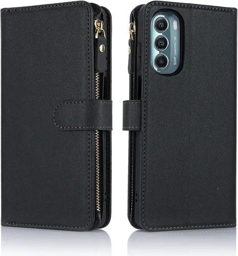 Miniatura 7 de Funda tipo cartera para Motorola Moto G Stylus 5G (2022) para mujeres y hombres, con tarjetero XT2215, funda cruzada para Moto G Stylus 5G