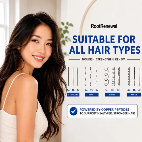 Miniatura 5 de Copper Peptide Hair Growth Serum GHK-CU y AHK-CU Peptides For Hair Suero concentrado para el cuero cabelludo con biotina, niacinamida