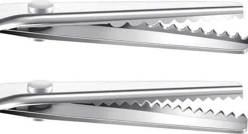 Miniatura 7 de Amylove Tijeras de entintar para cortar tela festoneadas de 0.197 pulgadas, tijeras dentadas de fieltro de 0.197 pulgadas para manualidades, corte