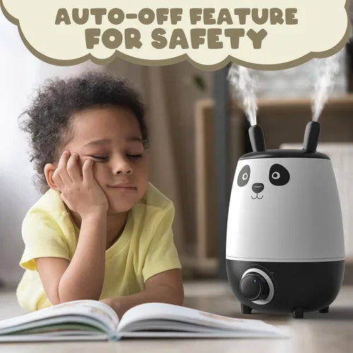 Miniatura 7 de Everlasting Comfort Humidificadores para Niños de 2.5L para Dormitorio - Fácil de Limpiar, Tiempo de Funcionamiento de 24 Horas, Sin Filtro