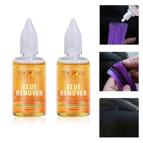 Miniatura 2 de Removedor de extensiones con cinta, removedor de pegamento de peluca de acción rápida, removedor de pegamento para pelucas de encaje, suave