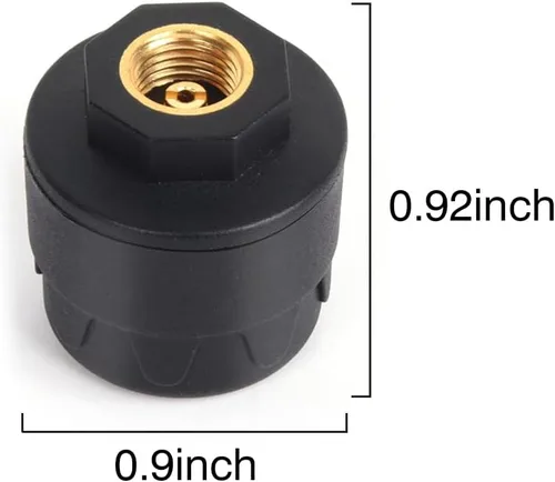 Miniatura 4 de EEZ RV Products EEZTire - Sistema de monitoreo de presión de neumáticos en tiempo real/24x7 - Monitor a color + 4 sensores + Sistema de refuerzo
