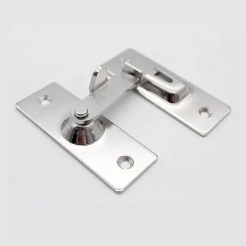 Miniatura 7 de Hebilla grande de bloqueo de puerta de ángulo recto de 90 grados, cerradura de puerta de granero, pestillo de puerta de pantalla deslizante