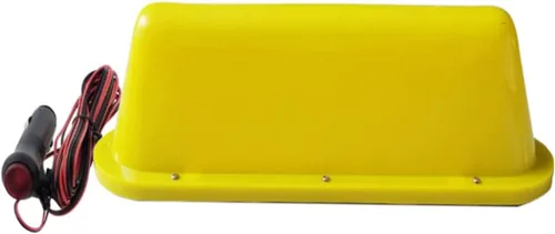 Miniatura 5 de Señal de taxi Luces de cabina magnéticas para techo de coche, taxi, luces indicadoras de luces de lámpara de techo para automóvil, luz LED de 12 V