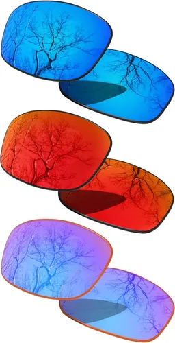 Miniatura 28 de Set of 3 Replacement Lenses for Oakley Fives Squared OO9238 Pack