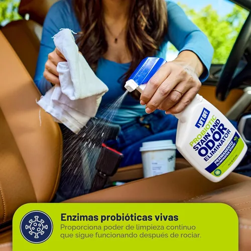 Miniatura 3 de Lift Off 45006 - Spray probiótico para eliminar manchas y olores, potente limpiador de alfombras con enzimas naturales y eliminador de olores