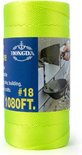 Miniatura 9 de HONGDA Cuerda de nailon, cuerda de nailon trenzado #18 de 250 pies, perfecta para trabajos de mampostería y para el diseño de construcción general
